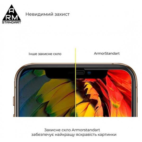 Фото - Защитное стекло для смартфона Armorstandart Full Glue for Realme C31 / C35 Black (ARM62692)