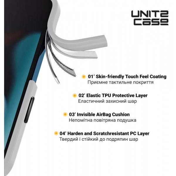 Фото - Чехол для смартфона Armorstandart UNIT2 for Apple iPhone 14 Pro Max White (ARM69959)