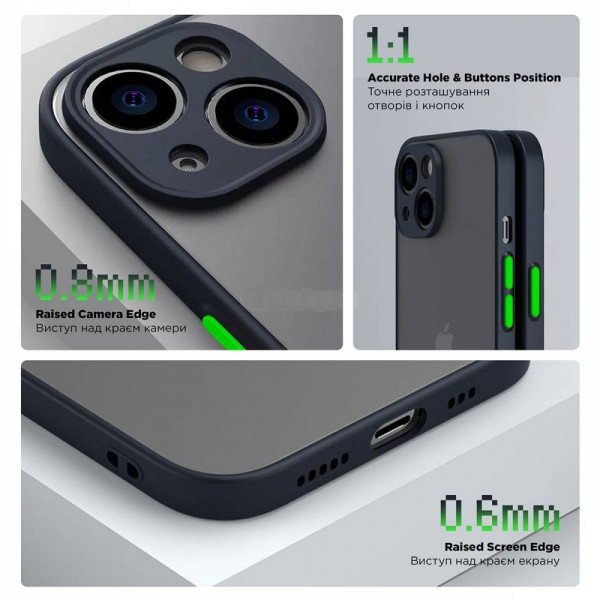 Фото - Чехол для смартфона Armorstandart Frosted Matte for Samsung A05s (A057) Navy Blue (ARM72575)