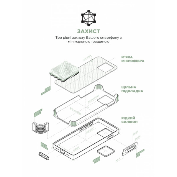 Фото - Чехол для смартфона Armorstandart ICON2 Case for  Apple iPhone 15 Pro Max Soft Mint (ARM77002)