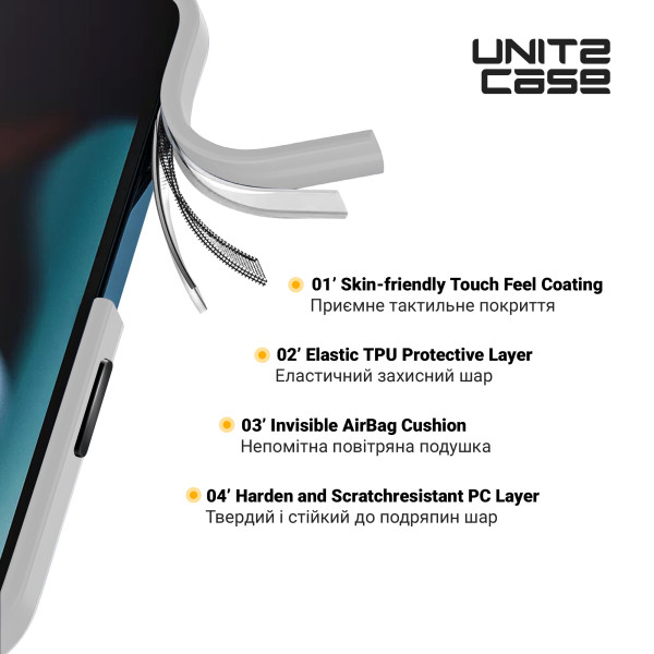 Фото - Чехол для смартфона Armorstandart UNIT2 for Samsung S25 Matte Clear (ARM81839)