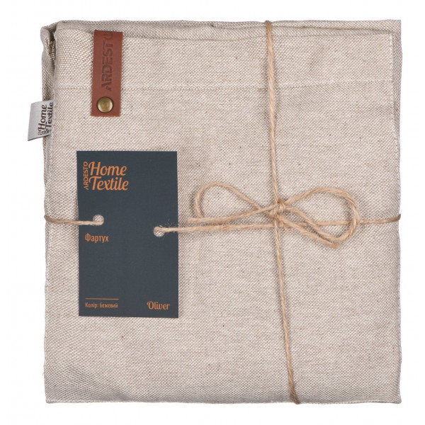 Фото - Фартук Ardesto Oliver 100% хлопок, беж (ART12OB)