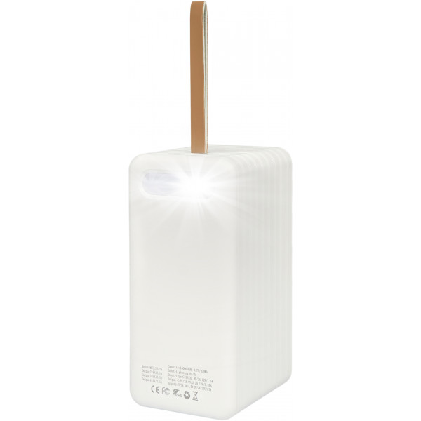 Фото - Батарея мобильная Aura NRG-P100 100000 mAh 22.5W White (PBANRG-P100W)
