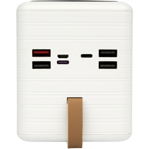Фото - Батарея мобильная Aura NRG-P100 100000 mAh 22.5W White (PBANRG-P100W)
