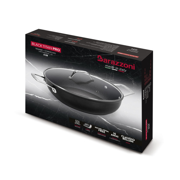 Фото - Кастрюля Barazzoni BLACK TITAN 4,1 л (85560402898)