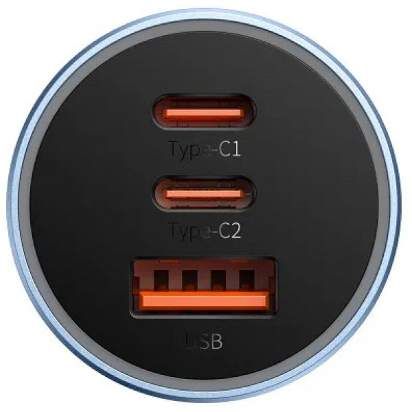 Фото - Микроповреждение - Автомобильное зарядное устройство Baseus Golden Contactor Pro Series Car Charger 65W (CGJP010003)