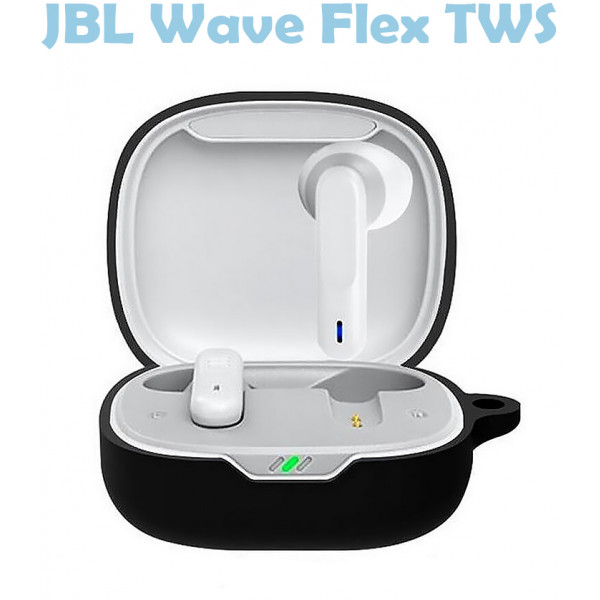 Фото - Чехол для наушников BeCover Silicon for JBL Wave Flex TWS Black (709570)