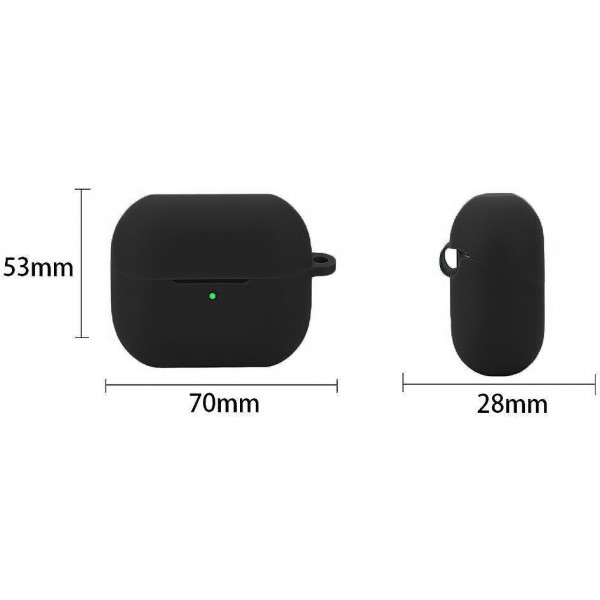 Фото - Чехол для наушников BeCover Silicon for Samsung Galaxy Buds 3 Black (711989)