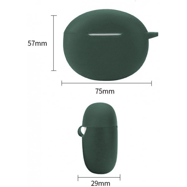 Фото - Чехол для наушников BeCover Silicon for Xiaomi Redmi Buds 4 Active Dark Green (710944)