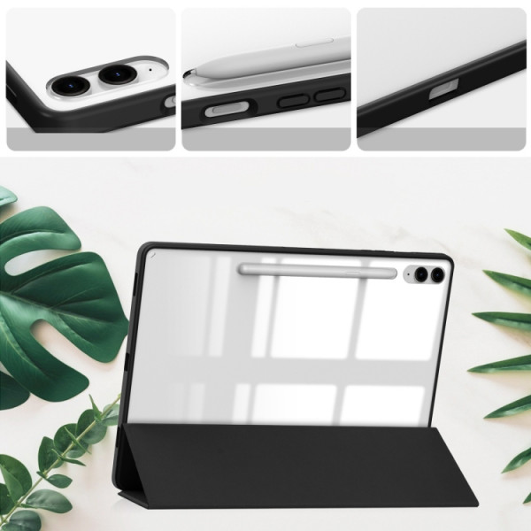 Фото - Чехол для планшета BeCover Soft Edge for Samsung Galaxy Tab S9 Plus (SM-X810/SM-X816)/S9 FE Plus (SM-X610/SM-X616) 12.4" (710404)