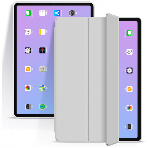 Фото - Чехол для планшета BeCover Tri Fold Soft TPU for Apple iPad mini 6 2021 Gray (706722)