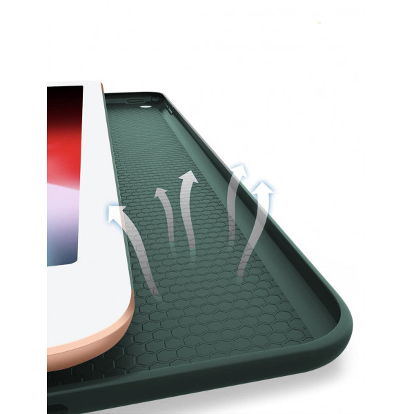 Фото - Чехол для планшета BeCover Tri Fold Soft TPU Silicone for Apple iPad Pro 13'' M4 2024 Dark Green (711752)
