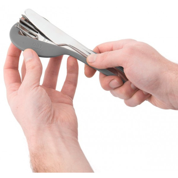 Фото - Набор столовых приборов Berghoff 3950231 LEO дорожный 4 пр.