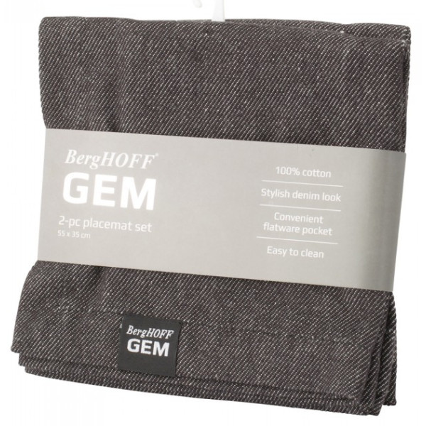 Фото - Чехол для столовых приборов Berghoff 3990033 GEM 55х35 см 2 шт.