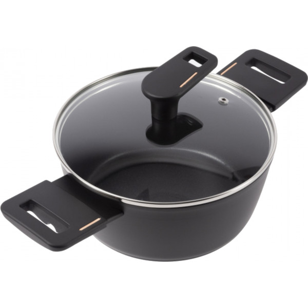 Фото - Кастрюля Bergner Copper 24 см (BG-30294-BK)