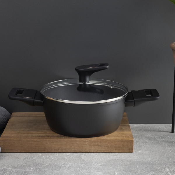 Фото - Кастрюля Bergner Copper 24 см (BG-30294-BK)