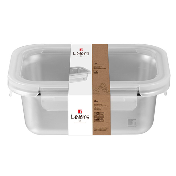 Фото - Емкость для хранения Bergner Go Lovers 800 мл (BG-36310-GY)