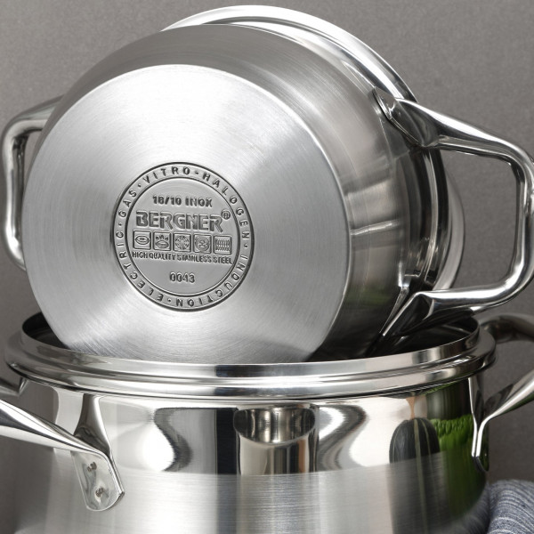 Фото - Кастрюля Bergner Gourmet 8 л (BG-6565)