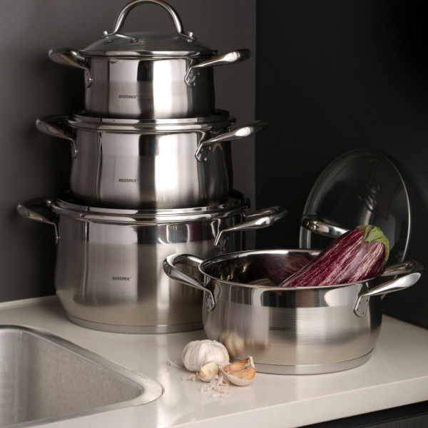 Фото - Кастрюля Bergner Gourmet 8 л (BG-6565)