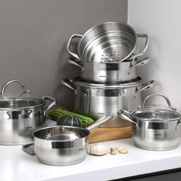 Фото - Кастрюля Bergner Gourmet 8 л (BG-6565)