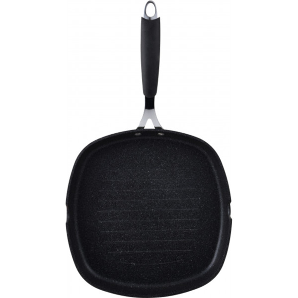 Фото - Сковорода гриль Bergner Midnight 28 см (BG-30130-GR)