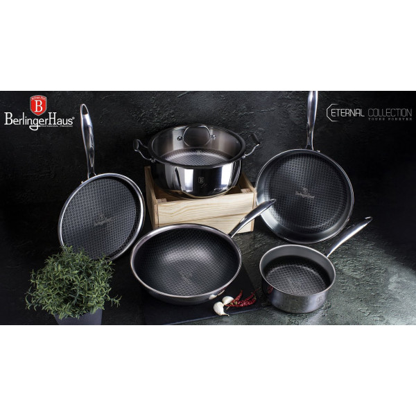 Фото - Сковорода универсальная BerlingerHaus 20 см  (BH 6555)