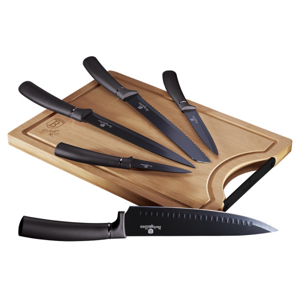 Фото - Набор ножей BerlingerHaus 6 пр. (BH 2567) Фото - Набор ножей BerlingerHaus 6 пр. (BH 2567)