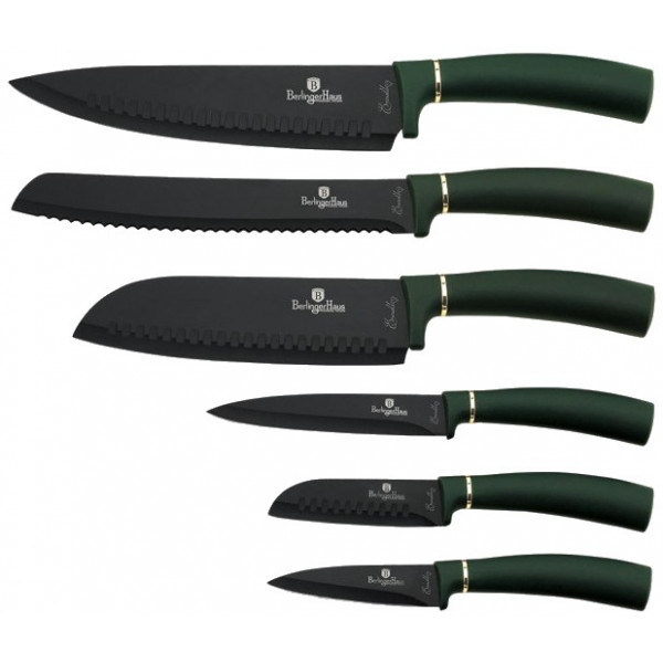 Фото - Набор ножей BerlingerHaus Emerald Collection 6 пр. (BH-2511)