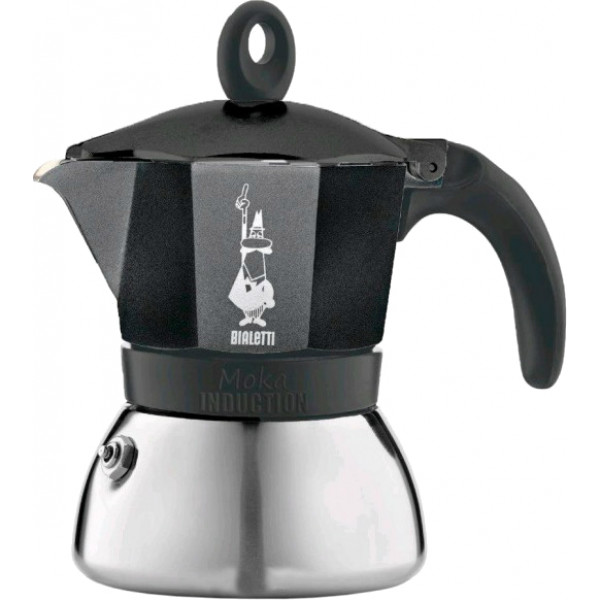 Фото - Кофеварка гейзерная Bialetti Moka Induction на 6 чашек (0004813)