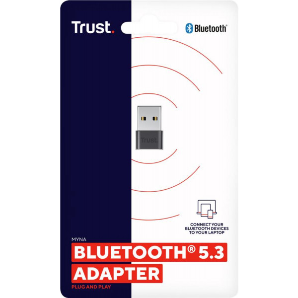Фото - Адаптер сети Bluetooth USB Trust Myna Bluetooth 5.3 (25329)