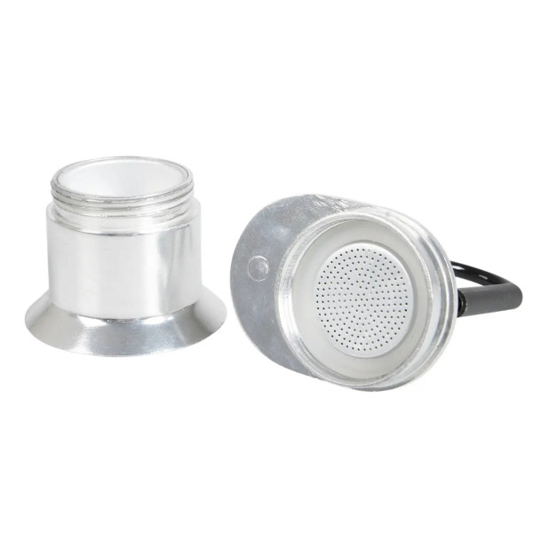 Фото - Кофеварка гейзерная Bo-camp Aluminium 1-cup Silver (2200535)