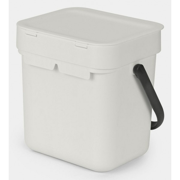 Фото - Настольный контейнер для мусора Brabantia Sort&Go 3 л 213229