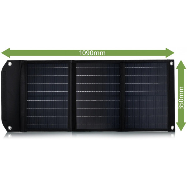 Фото - Портативная солнечная панель Bresser Mobile Solar Charger 40 Watt USB DC (3810040)