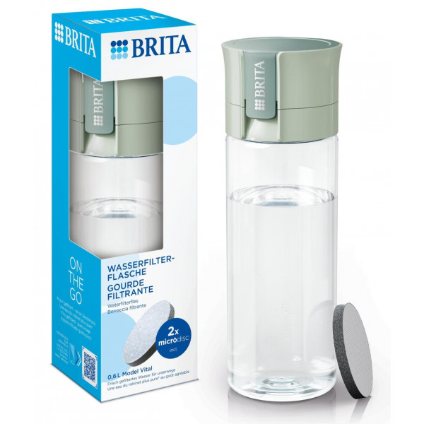 Фото - Бутылка для воды Brita 600 мл Green (4006387128395)