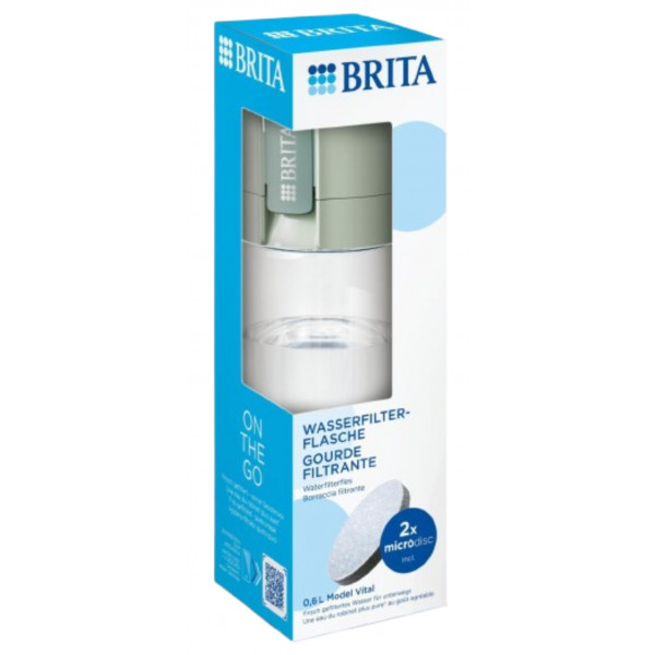 Фото - Бутылка для воды Brita 600 мл Green (4006387128395)