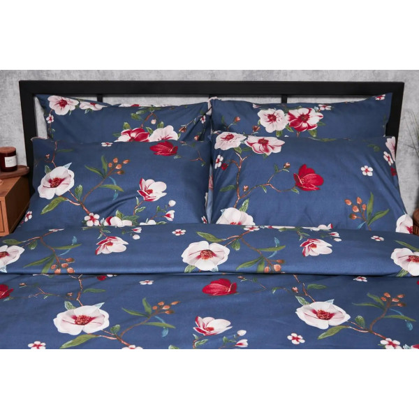 Фото - Комплект постельного белья Moon&Star Полисатин Premium «Bush Peony» 160х220х2 см нав. 4х50х70 (MS-820003743)