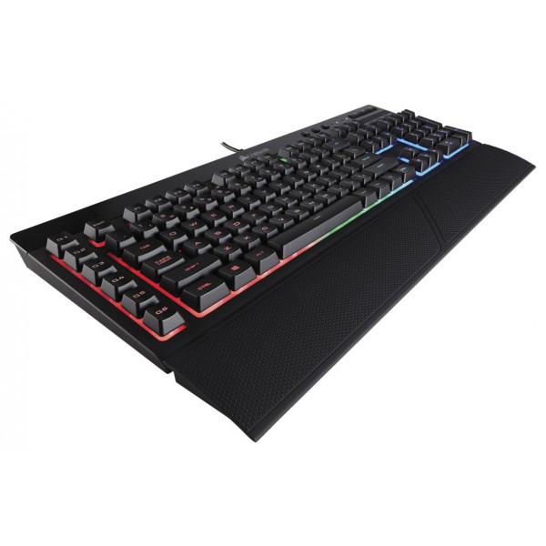 Фото - Клавиатура проводная игровая Corsair K55 RGB Black (CH-9206015-RU) USB
