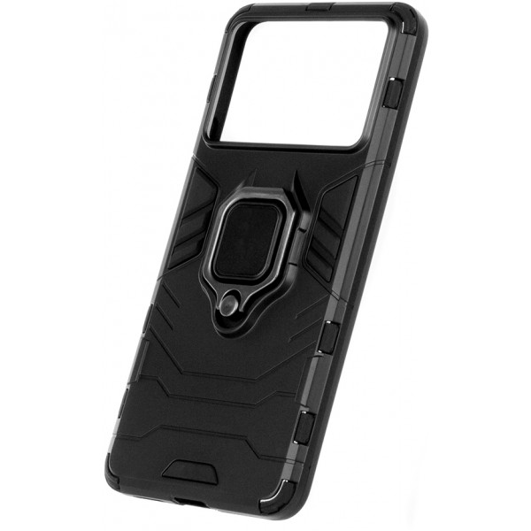 Фото - Чехол для смартфона Colorway AntiShock Magnet Ring for Poco X6 Pro Black (CW-CAMRXPX6P-BK)