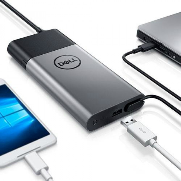 Фото - Батарея мобильная Dell Hybrid Adapter + USB-C 12800mAh (450-AGHQ)