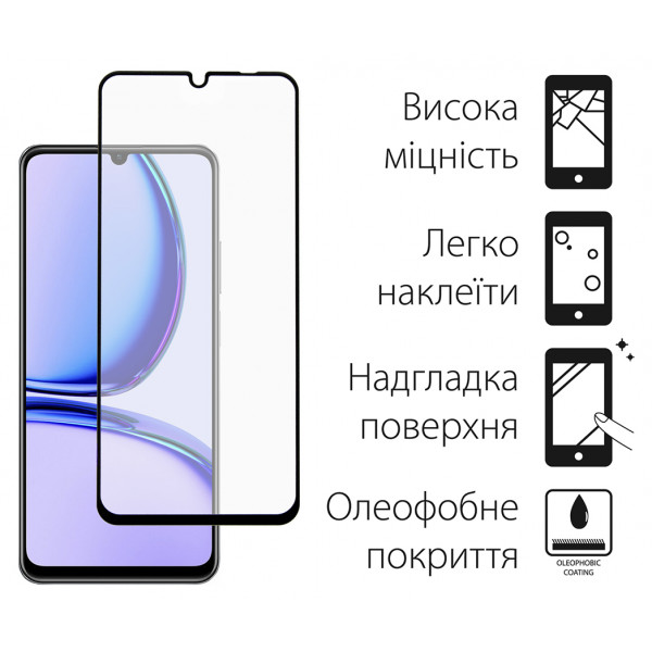 Фото - Чехол для смартфона DENGOS for Realme C51 Mint (DG-KM-61) + стекло