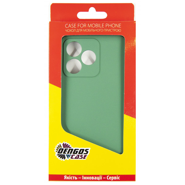 Фото - Чехол для смартфона DENGOS for Realme C51 Mint (DG-KM-61) + стекло