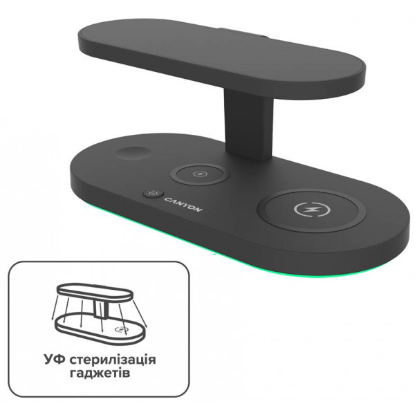 Фото - Беспроводное зарядное устройство Canyon CNS-WCS501B