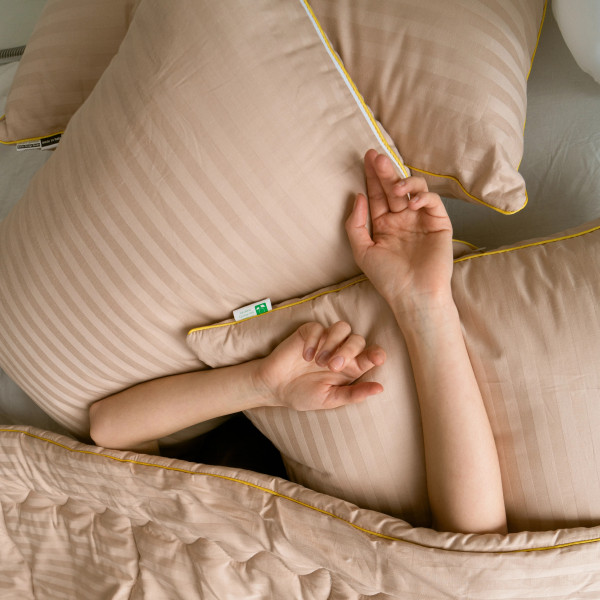 Фото - Подушка стандартная MirSon Carmela Eco-Soft Hand Made 494 40х60 см (2200000624758)