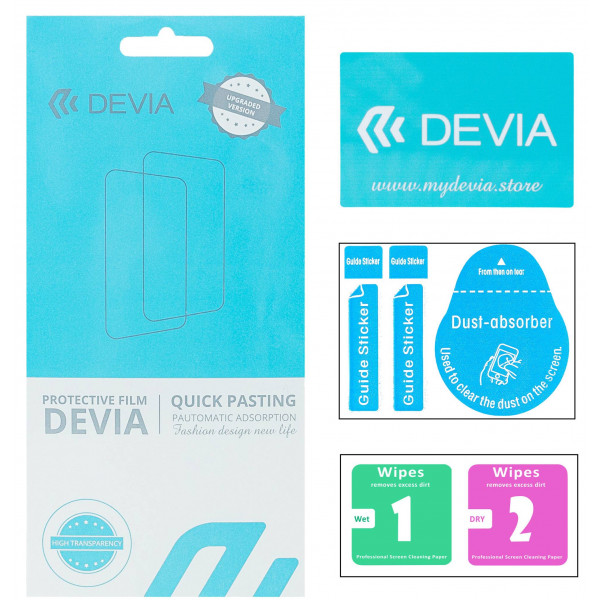 Фото - Защитная пленка для смартфона DEVIA for Moto G84 матовая (DV-MOT-G84M)