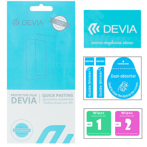 Фото - Защитная пленка для смартфона DEVIA for Samsung S23 FE двусторонняя (DV-SM-S23FEFB)