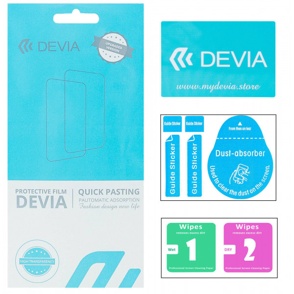 Фото - Защитная пленка для смартфона DEVIA for Xiaomi 13T двохсторонняя (DV-XM-13TFB)