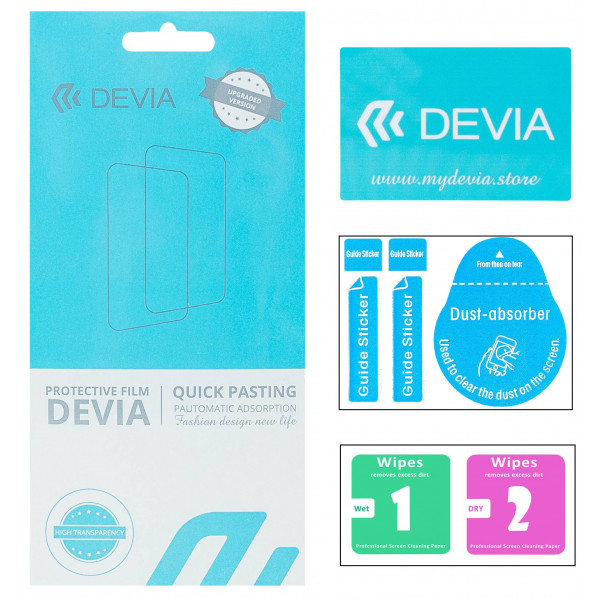 Фото - Защитная пленка для смартфона DEVIA for Xiaomi redmi Note 12s (DV-XM-RMN12S)