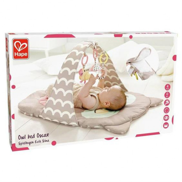 Фото - Развивающий коврик Hape Сова (E8535)