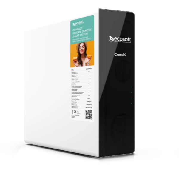 Фото - Система обратного осмоса Ecosoft Cross90, мембрана 600gpd (MO3600PECO)