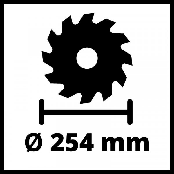 Фото - Пила дисковая Einhell TC-TS 254 Eco (4340505)